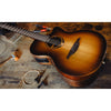 Lâg Tramontane Special T118 Auditorium Bevel Cutaway Acoustic-Electric Guitar – Brown Shadow