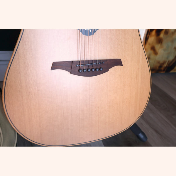Lag HyVibe 10 Smart Guitar – Dreadnought Cutaway Acoustic-Electric with Bluetooth