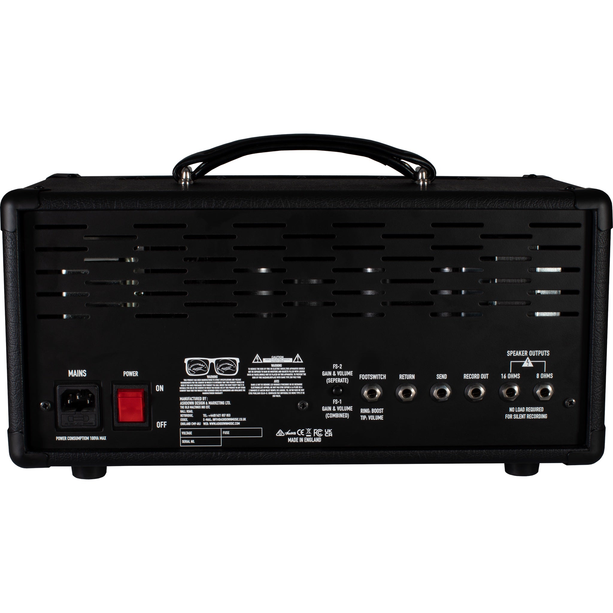 Ashdown UK-PM-20H Peacemaker 20-Watt Guitar Amp Head