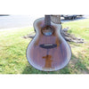 Breedlove Pursuit Exotic S Limited Edition Concert CE Acoustic-Electric Guitar – White Sand