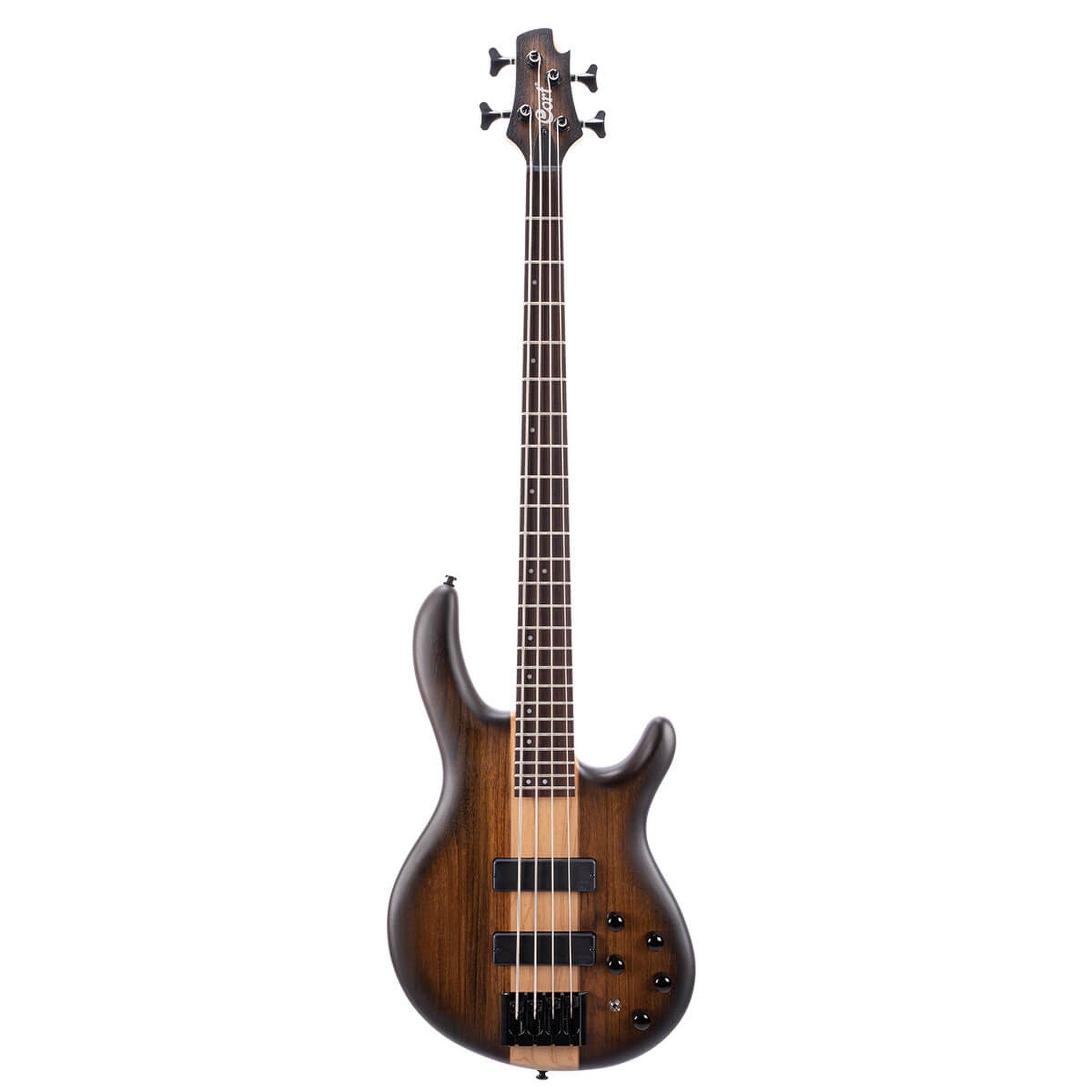 Cort C4 Plus OVMH Artisan Series Bass Guitar – Antique Brown Burst