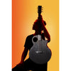 Enya X4 Pro acoustic-electric guitar detail image
