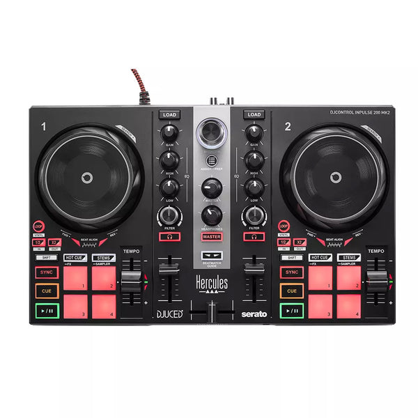 Hercules DJLearning Kit MK2 Complete DJ Starter Bundle