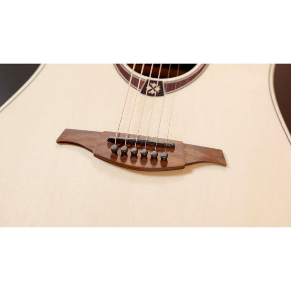 Lâg T218DCE Tramontane 218 Dreadnought Acoustic-Electric Guitar – Natural Gloss