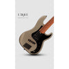Tagima Predator 5 UQ multiscale 5-string bass in Metallic Deep Silver - image 12