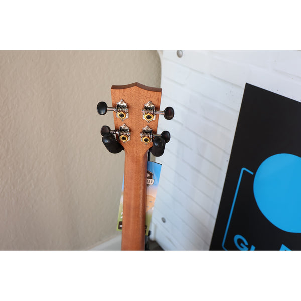 Kala Solid Spruce Top Striped Ebony Tenor Ukulele – KA-SSEBY-T