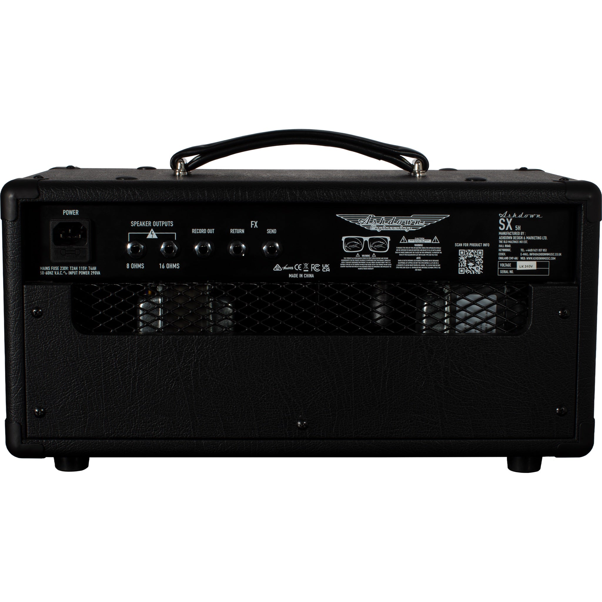 Ashdown SX-5H 5-Watt All-Tube Guitar Amp Head