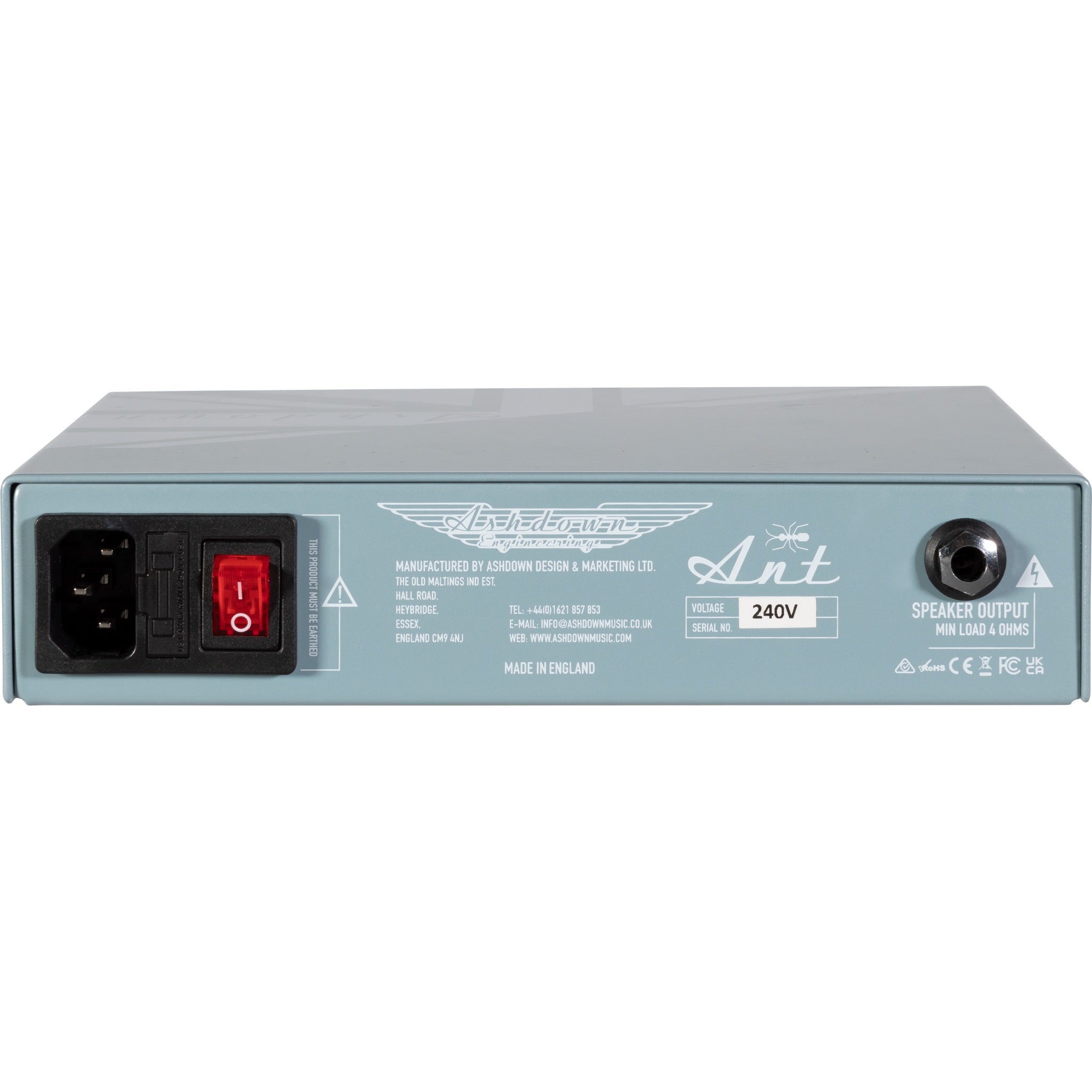 Ashdown UK-PBM-200 Pocket Bass Magnifier 200W Bass Head