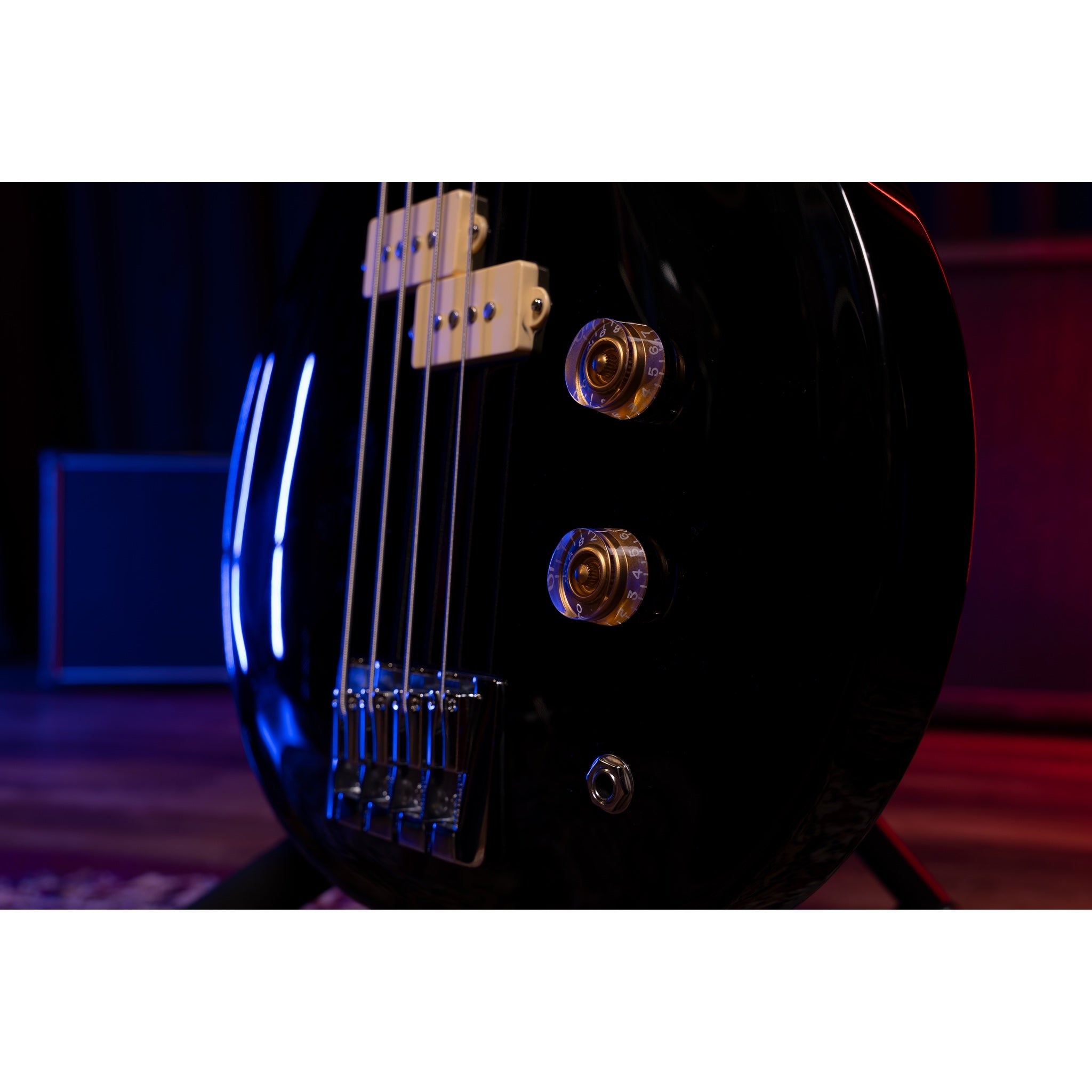 Washburn SB4B Wing Series Scavenger Bass - Black
