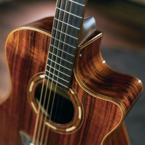 Washburn G55CE Comfort Deluxe Koa acoustic-electric guitar