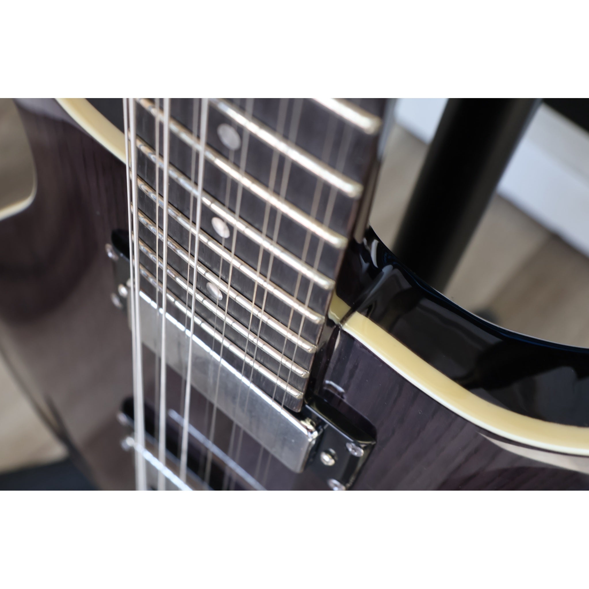 Washburn H12TB Wing Series Hawk 12-String Electric Guitar – Trans Black