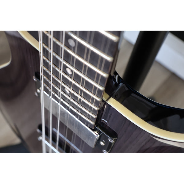 Washburn H12TB Wing Series Hawk 12-String Electric Guitar – Trans Black