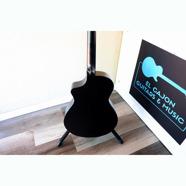 Breedlove Discovery S Concert Satin Black 12 String CE European-African Mahogany