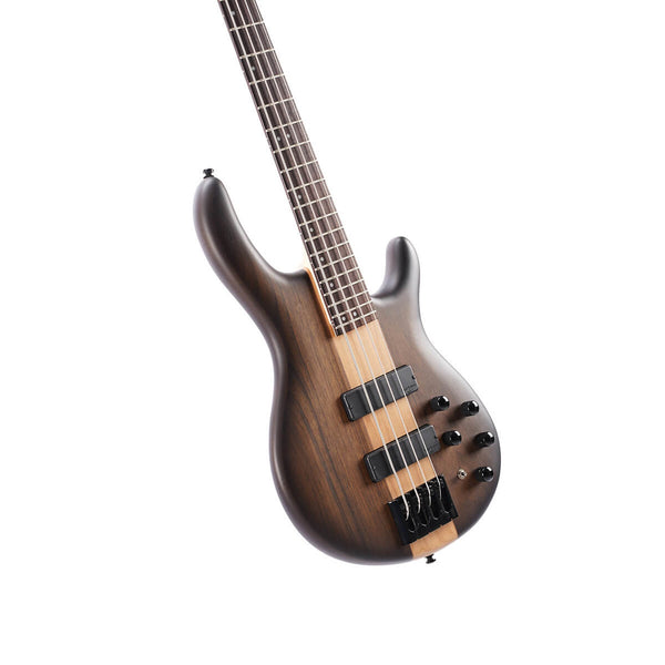 Cort C4 Plus OVMH Artisan Series Bass Guitar – Antique Brown Burst