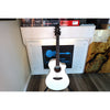 Breedlove Acoustic Electric Guitar European Spruce - African Mahogany Discovery S Concert Satin White CE