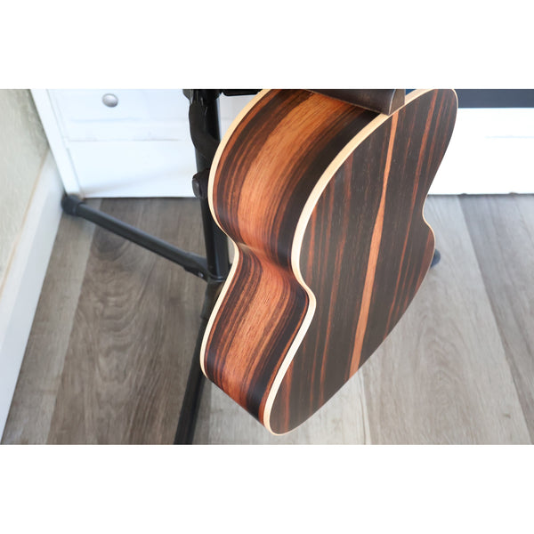 Kala Striped Ebony Tenor Ukulele with EQ – KA-EBY-TE