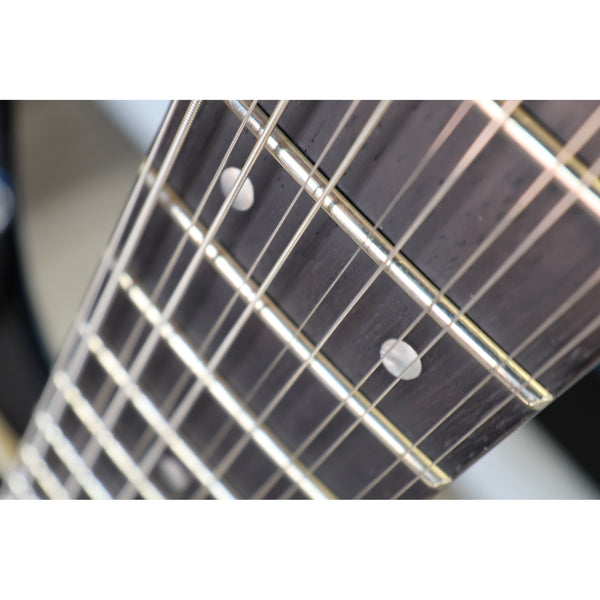 Washburn H12TB Wing Series Hawk 12-String Electric Guitar – Trans Black