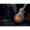 Enya Nova Go Sonic Smart Electric Guitar Sonic JT Tobacco Sunburst feature detail