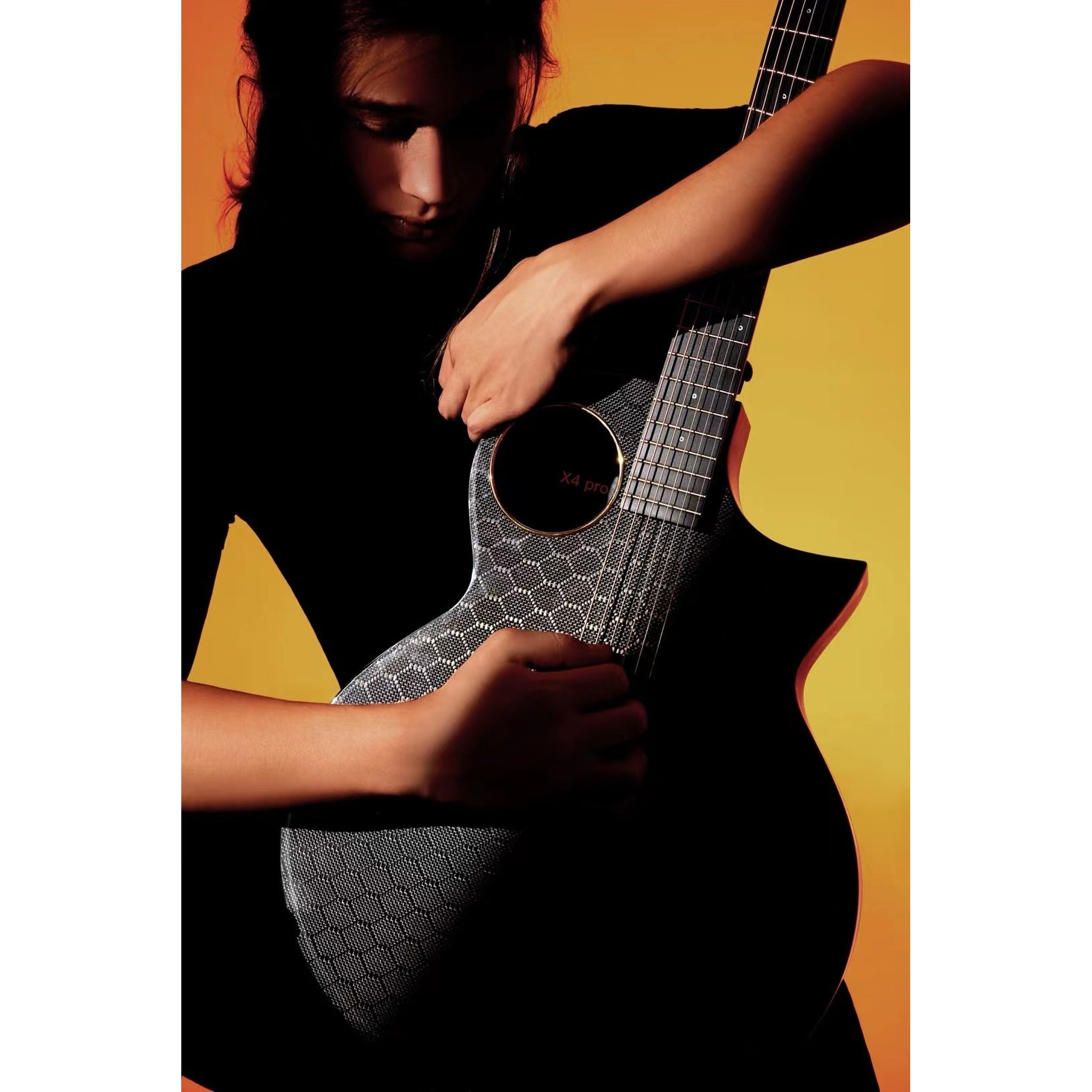 Enya X4 Pro acoustic-electric guitar gallery image