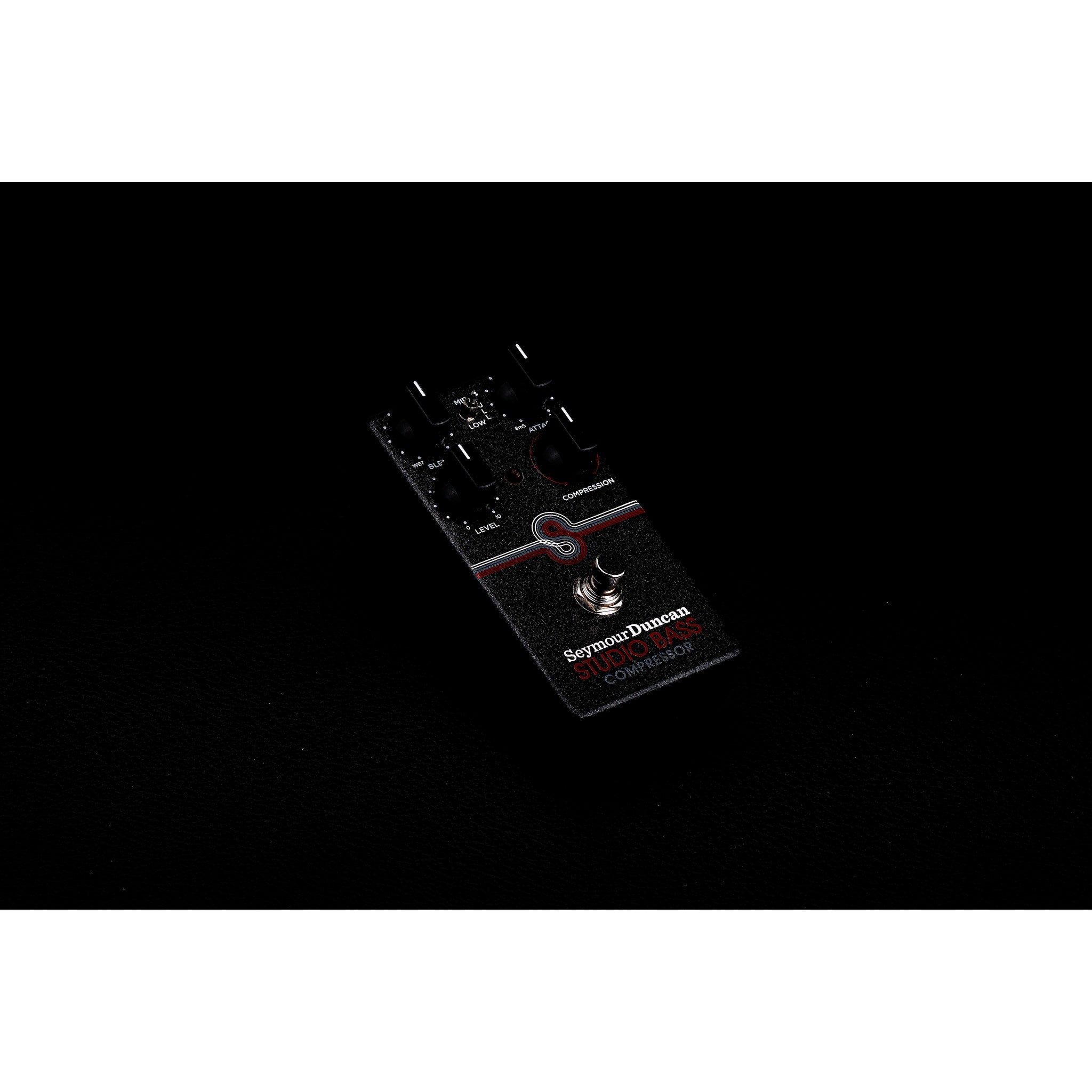 Studio Bass Compressor Pedal – Parallel Blend, 3-Mode EQ Toggle, Studio-Grade Compression