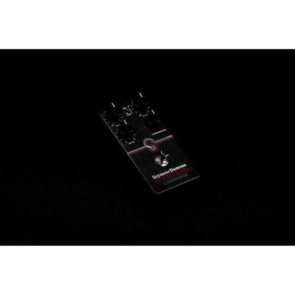 Studio Bass Compressor Pedal – Parallel Blend, 3-Mode EQ Toggle, Studio-Grade Compression