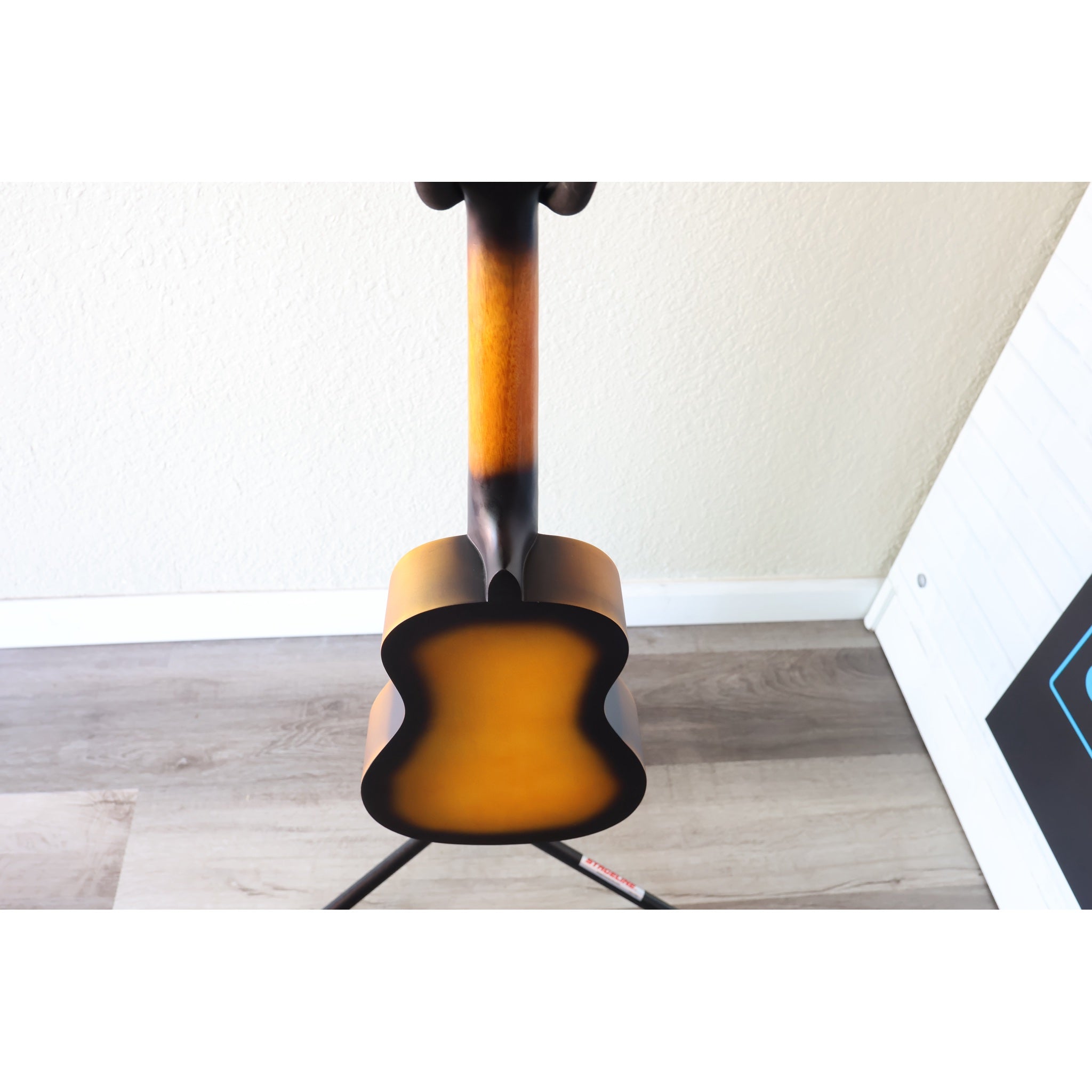 Eddy Finn Yellow Burst Concert Ukulele