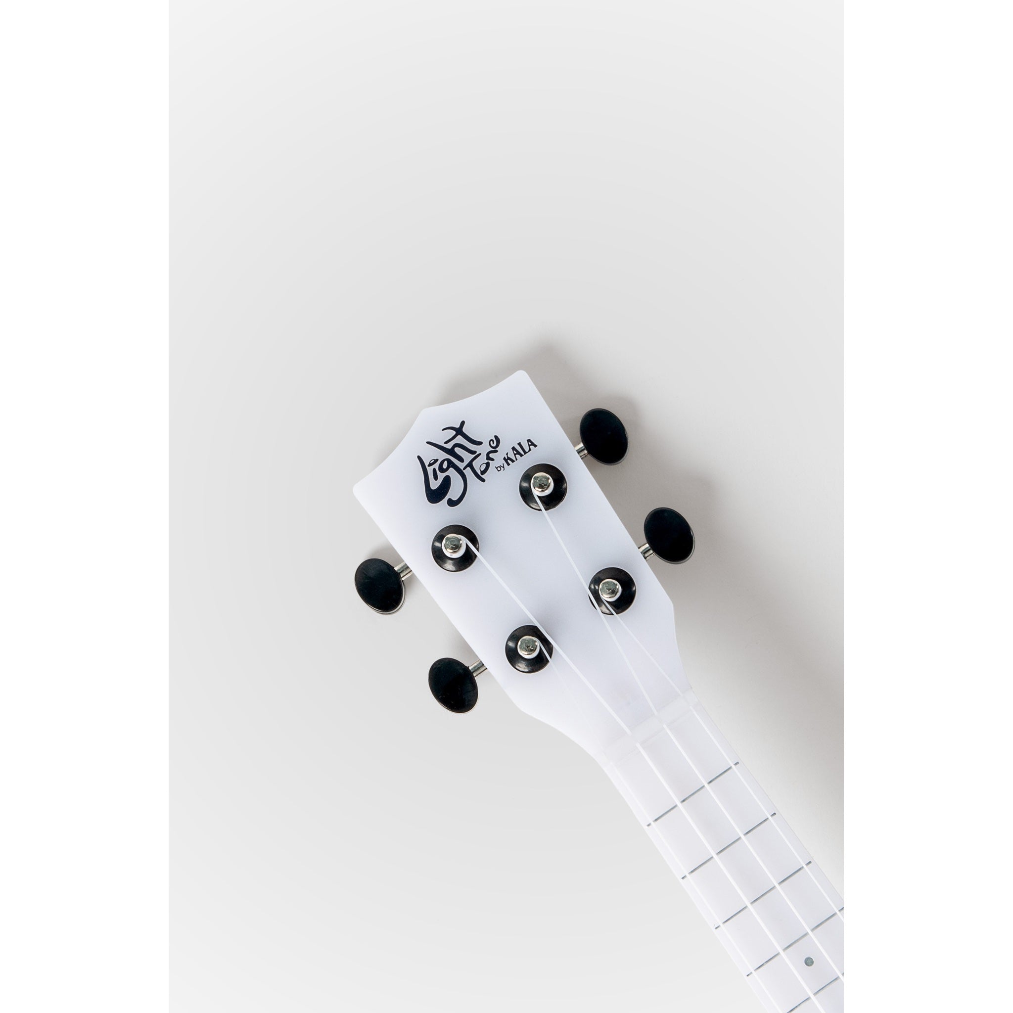 Kala Light Tone™ Color-Changing Light-Up Soprano Ukulele - headstock KALA