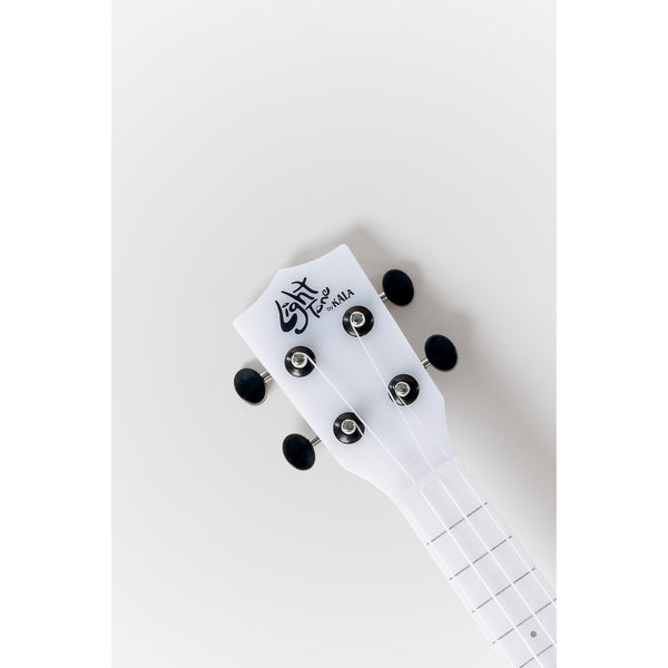 Kala Light Tone™ Color-Changing Light-Up Soprano Ukulele - headstock KALA