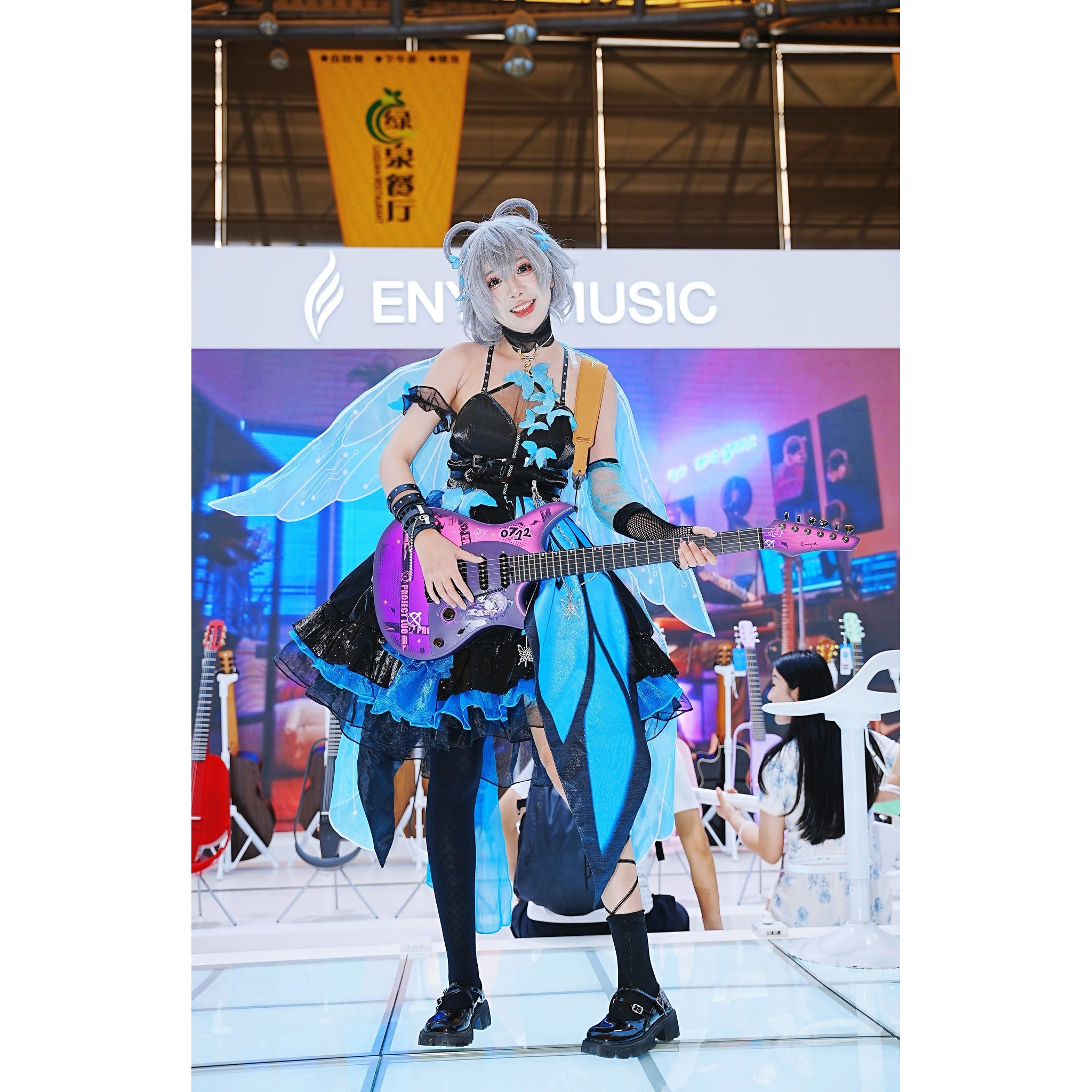 Enya Inspire Liu Tianyi Smart Electric Guitar lifestyle image