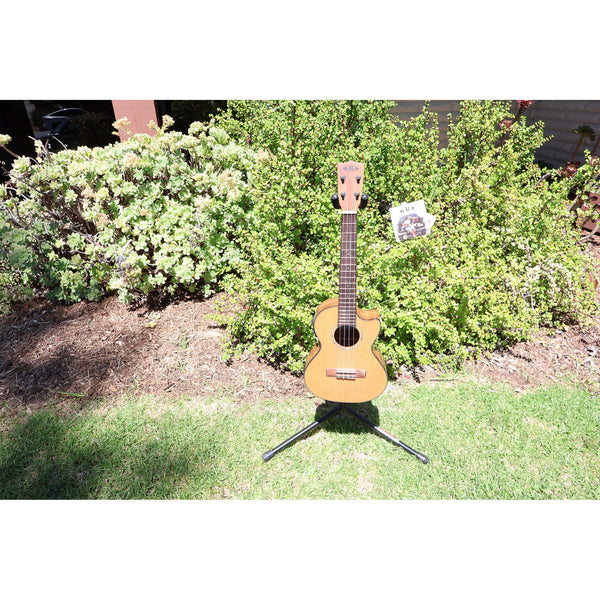 Kala KA-SCAC-T-CE Solid Cedar Top Acacia Tenor Cutaway Acoustic-Electric Ukulele with Fishman Kula EQ
