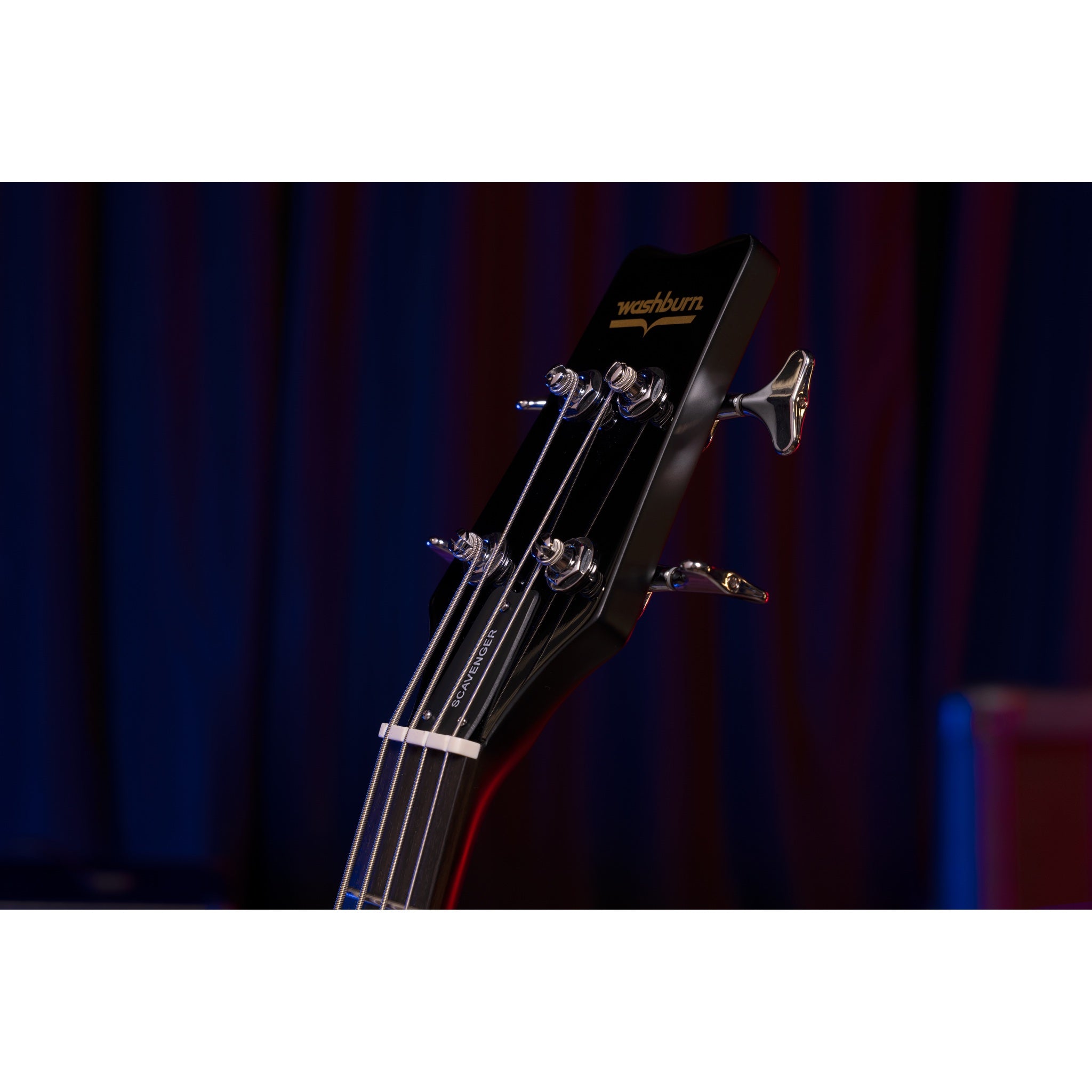 Washburn SB4B Wing Series Scavenger Bass - Black
