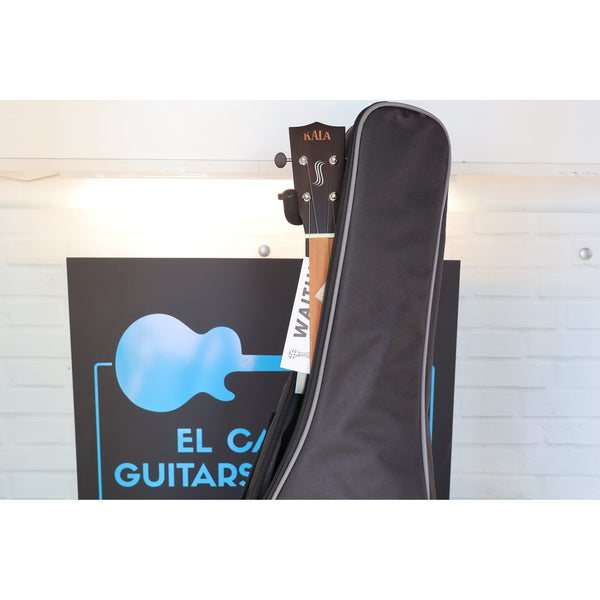 Kala All Solid Mahogany Waterfall Baritone Ukulele - KA-WF-AMHG-B_W/BAG