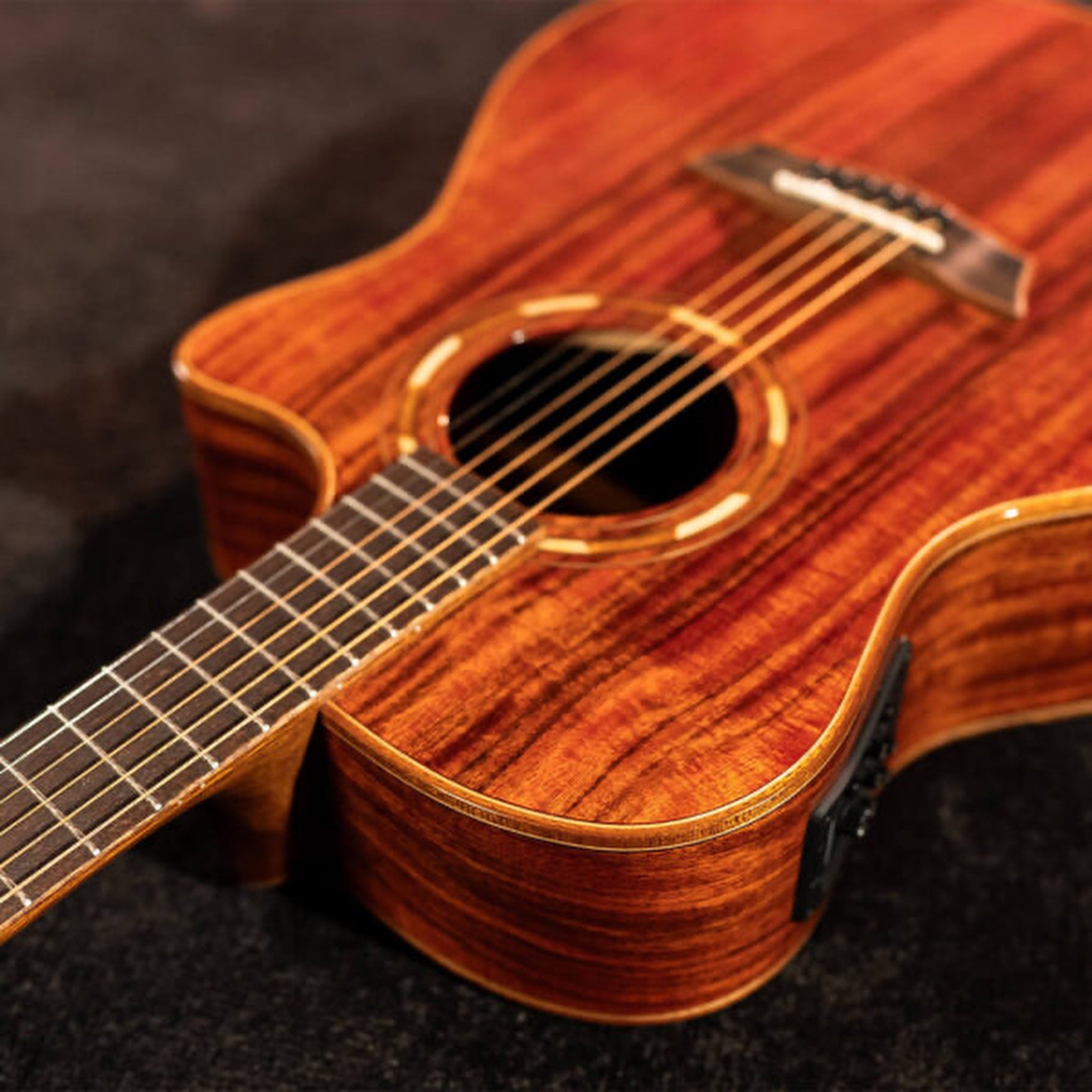 Washburn G55CE Comfort Deluxe Koa acoustic-electric guitar
