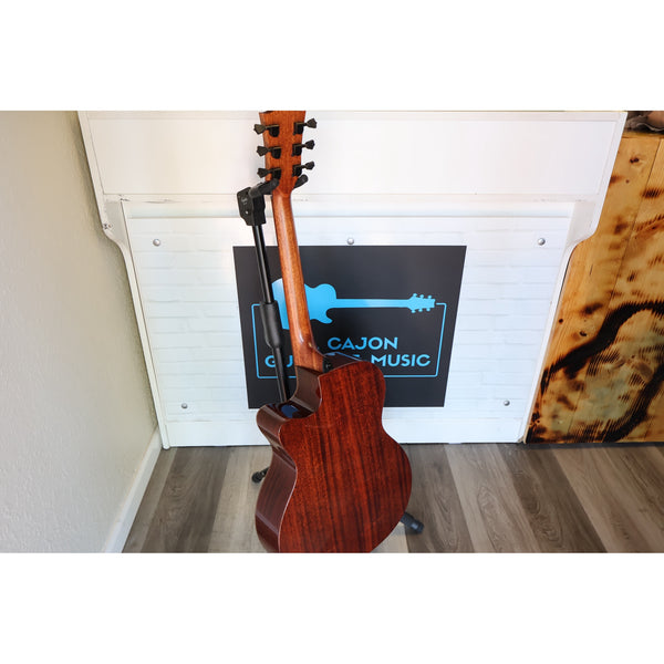 LAG T118ACE-BRS Auditorium Cutaway Acoustic-Electric Guitar Brown Shadow