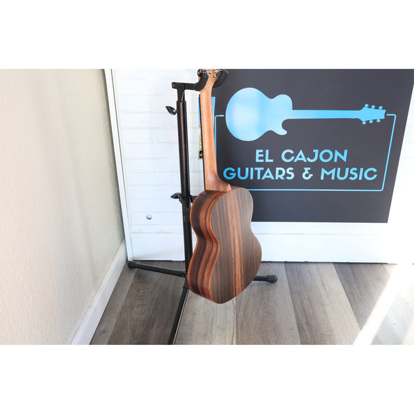 Kala Solid Spruce Top Striped Ebony Tenor Ukulele – KA-SSEBY-T