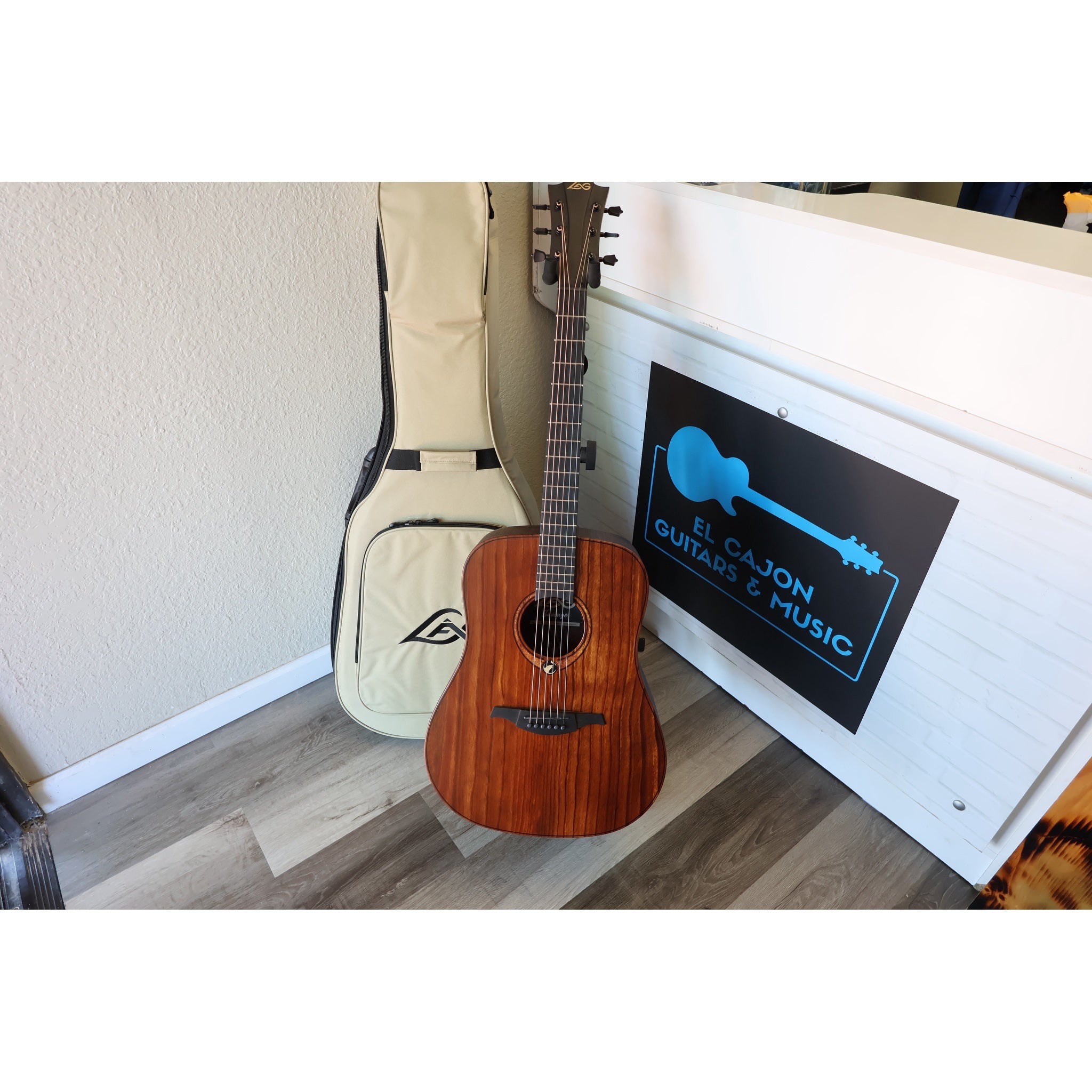 LAG Sauvage Dreadnought Acoustic Guitar