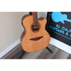 LAG T118ACE Auditorium Cutaway Acoustic-Electric Guitar – Natural