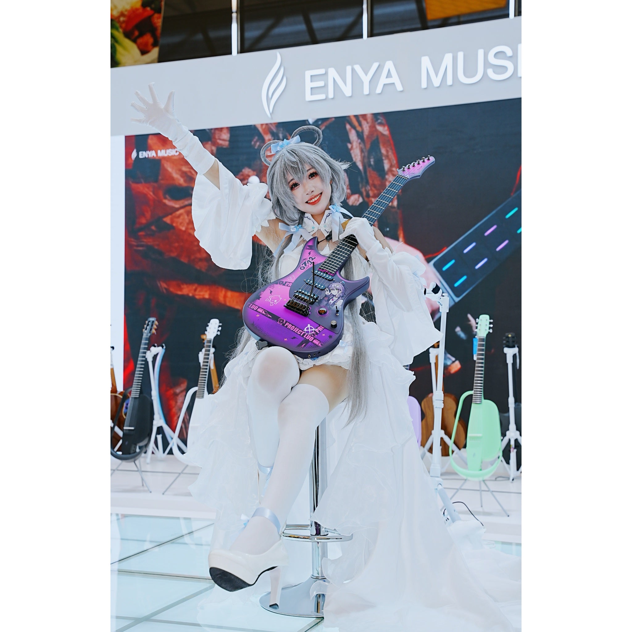 Enya Inspire Liu Tianyi Smart Electric Guitar package contents