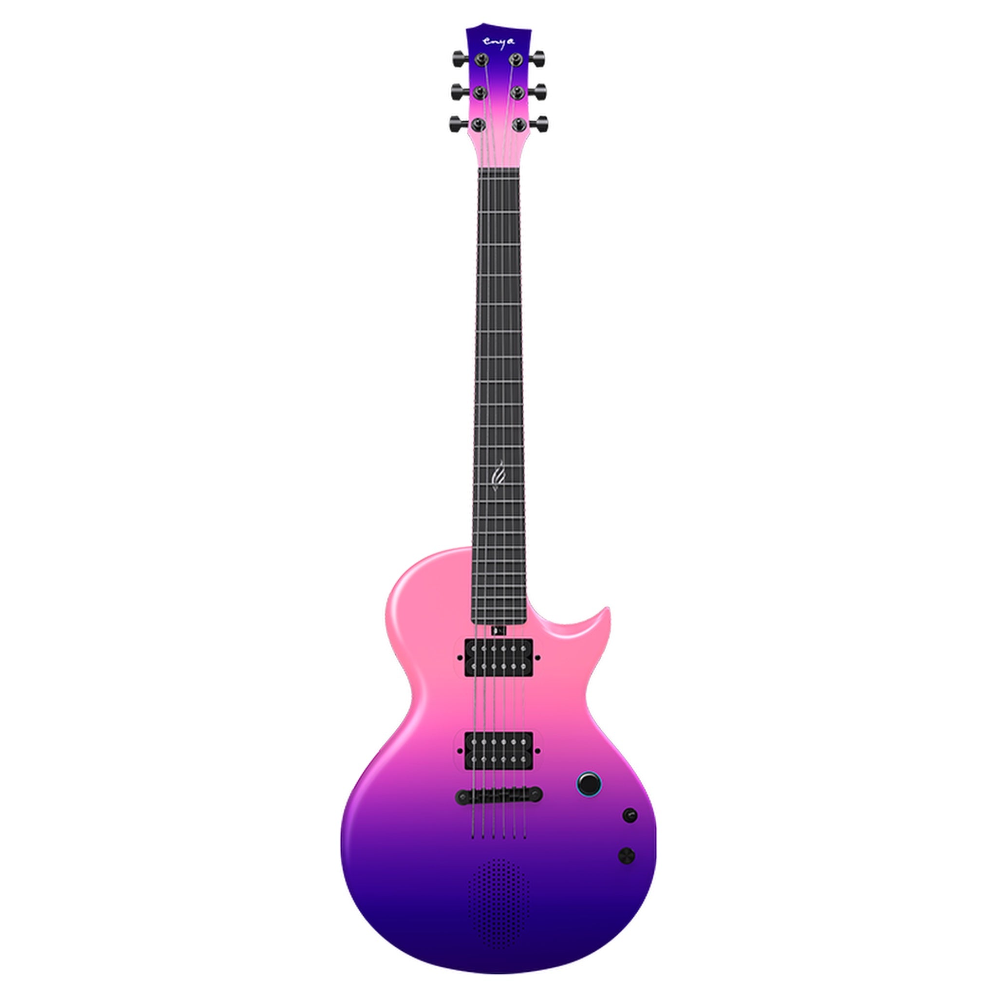 Enya Nova Go Sonic Smart Electric Guitar Cosmic Purple final detail image