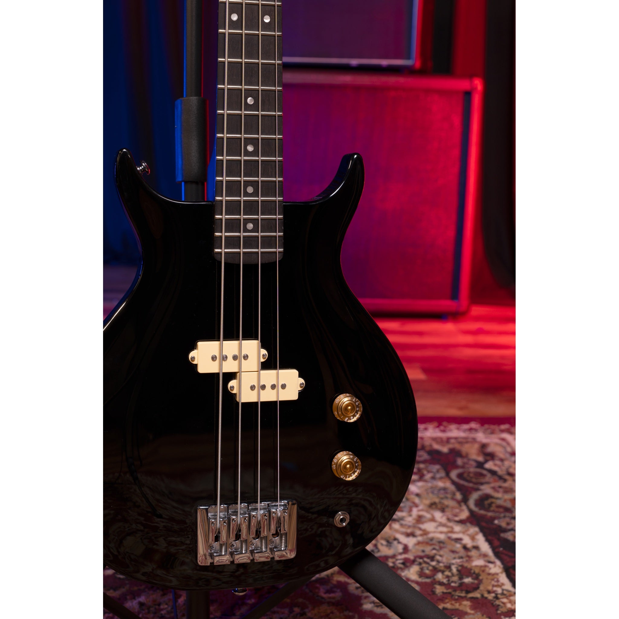 Washburn SB4B Wing Series Scavenger Bass - Black