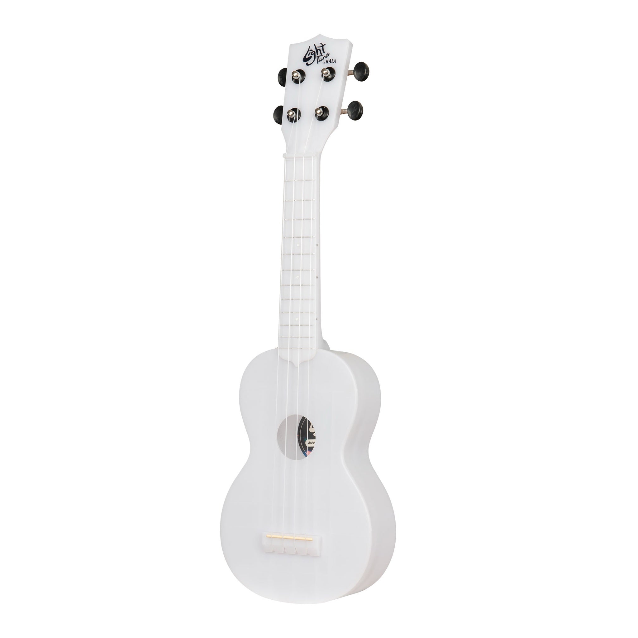 Kala Light Tone™ Color-Changing Light-Up Soprano Ukulele not lighted white side right