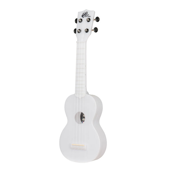 Kala Light Tone™ Color-Changing Light-Up Soprano Ukulele not lighted white side right