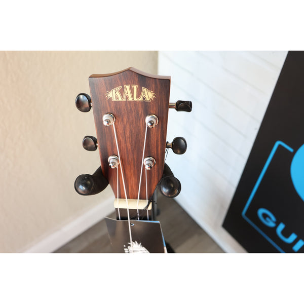 Kala Solid Spruce Top Striped Ebony Tenor Ukulele – KA-SSEBY-T