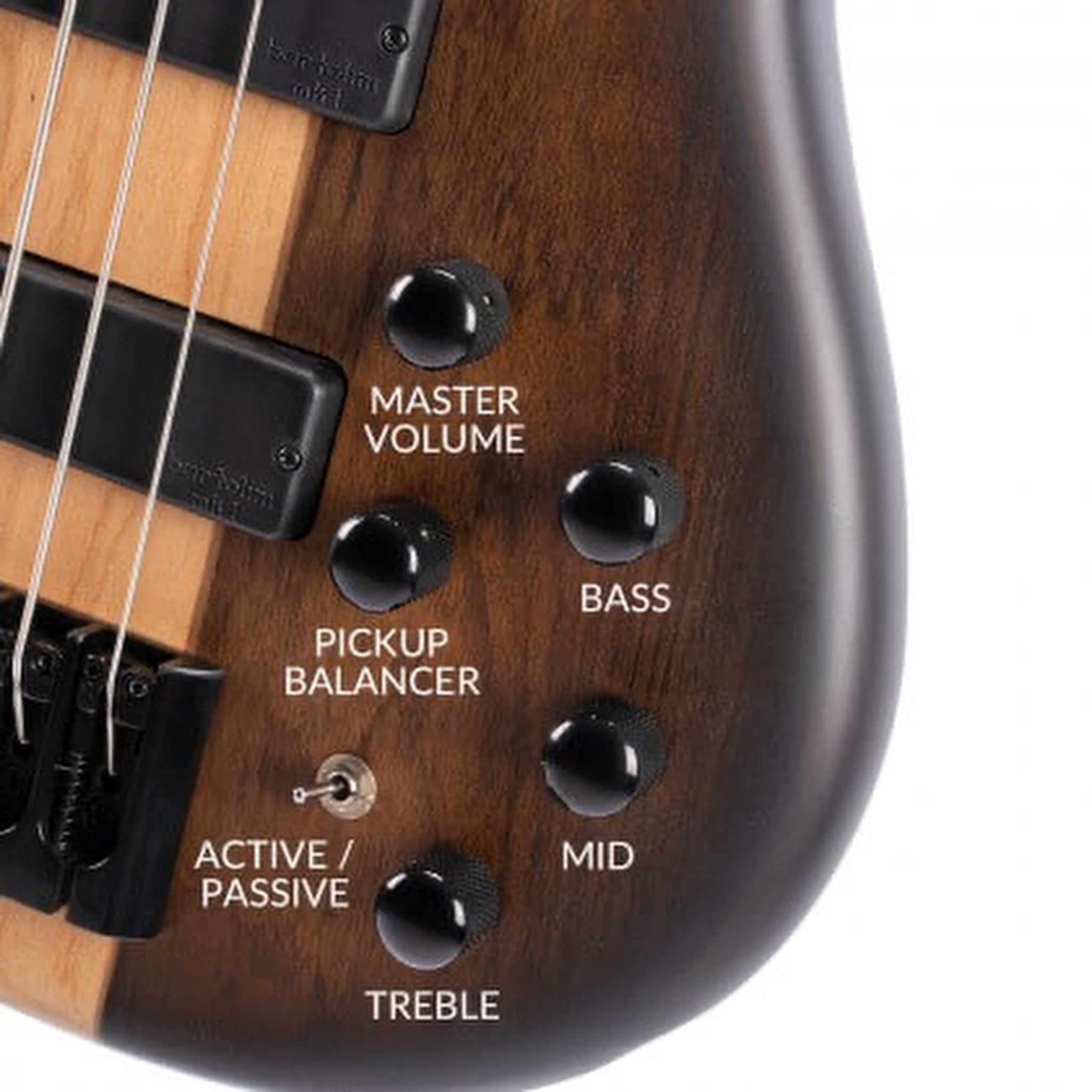 Cort C4 Plus OVMH Artisan Series Bass Guitar – Antique Brown Burst