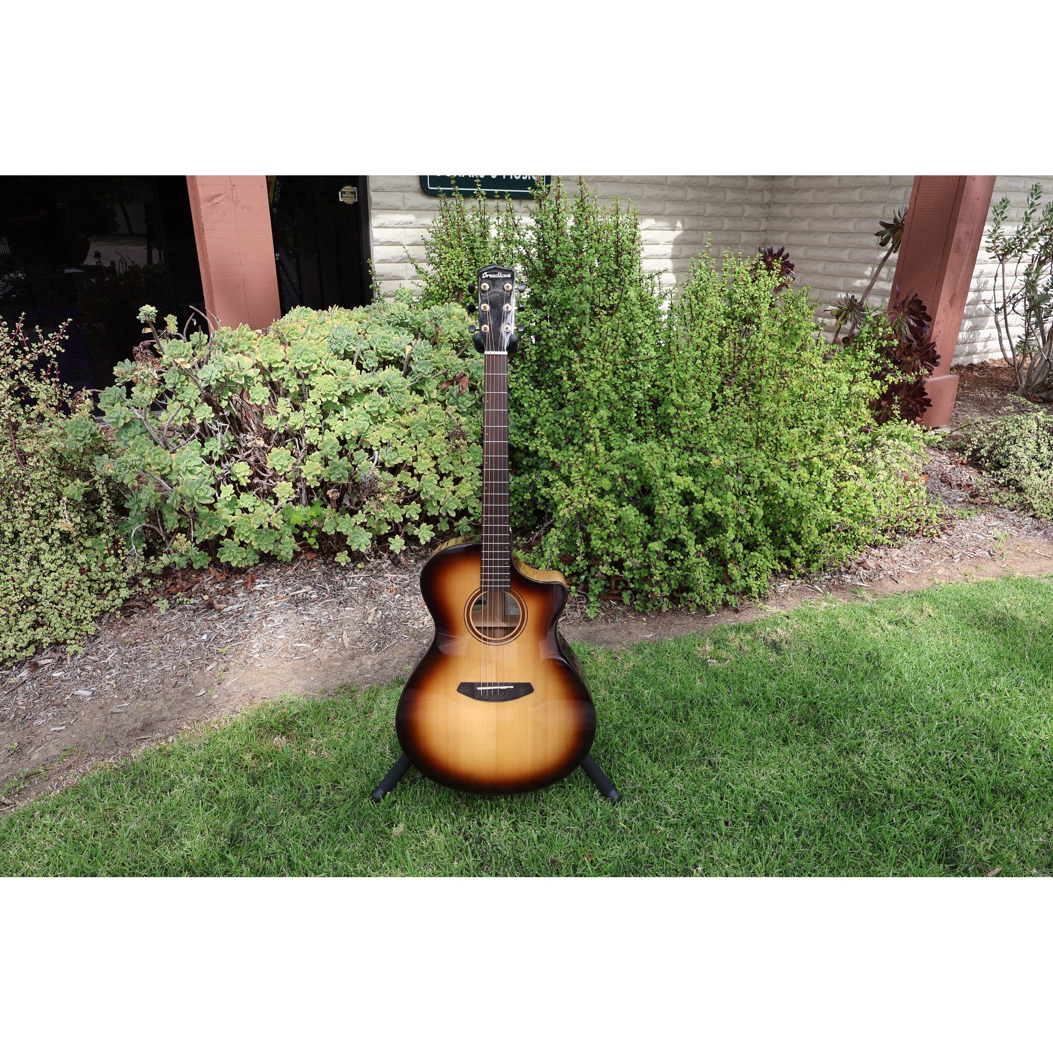Breedlove Artista Pro Concerto CE Acoustic-Electric Guitar – Burnt Amber