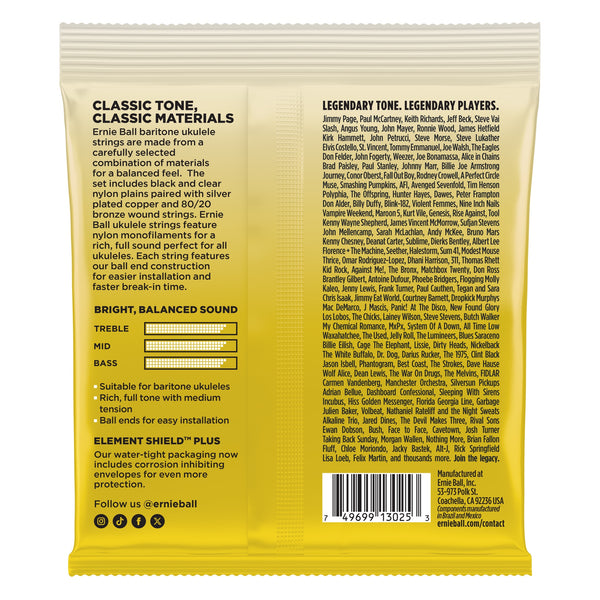 Baritone Nylon Ball End Ukulele Strings