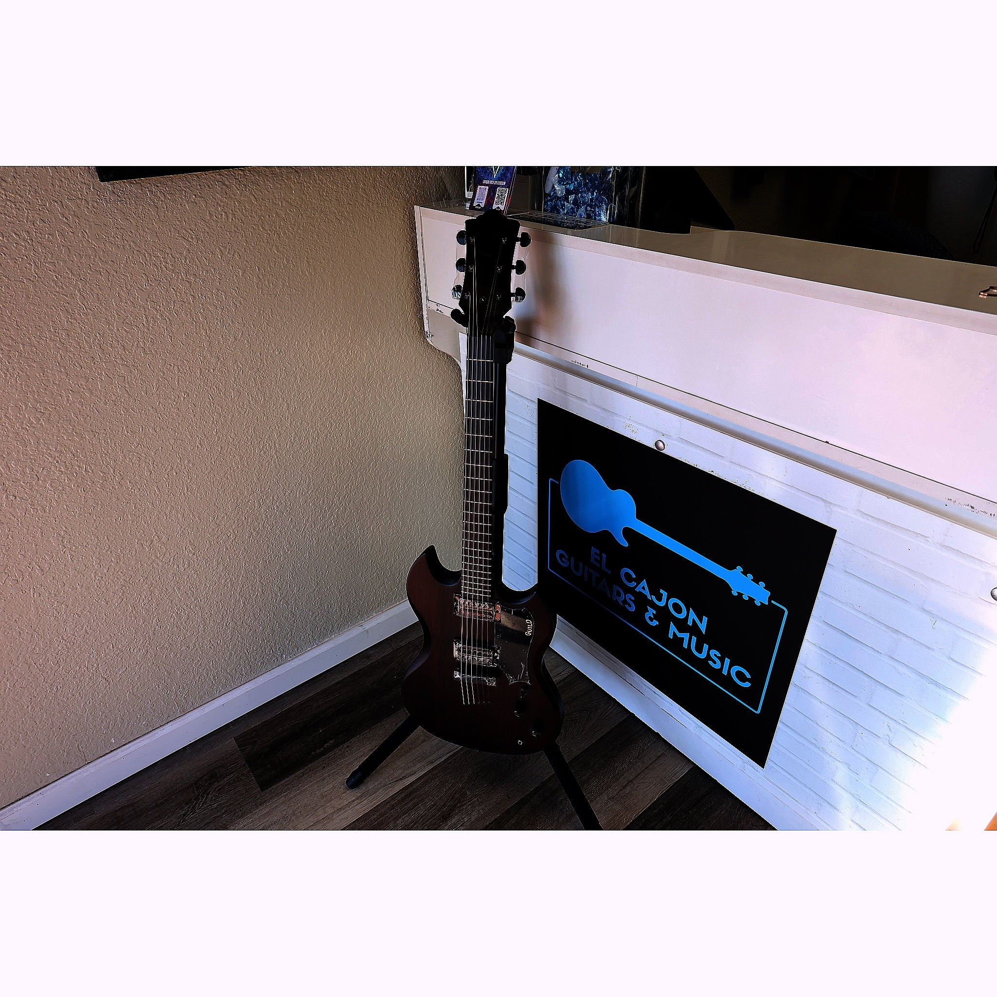Guild Polara Night Edition Vintage Walnut Electric Guitar