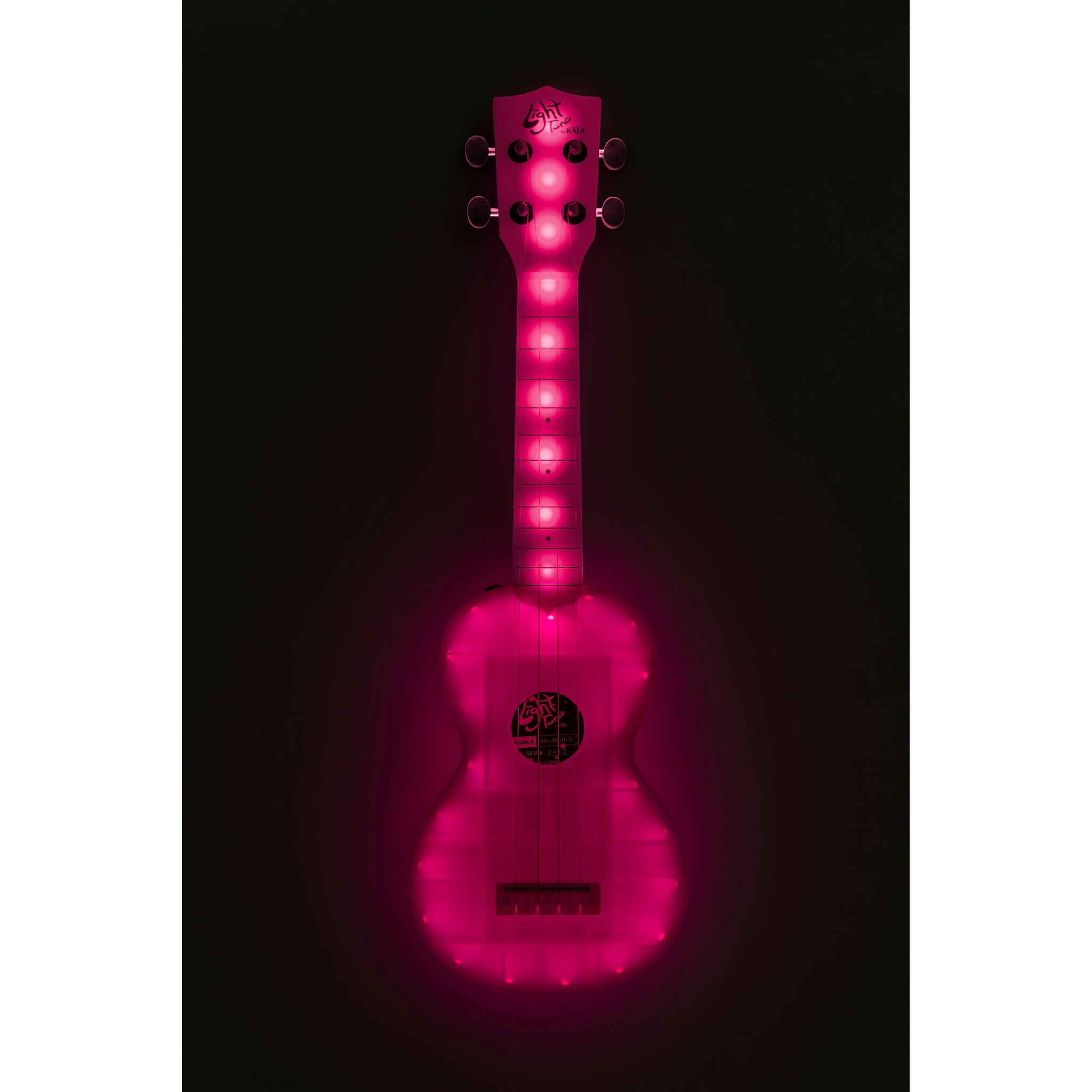 Kala Light Tone Color-Changing Light-Up Soprano Ukulele w/ Tote Bag – KA-LIGHT-S