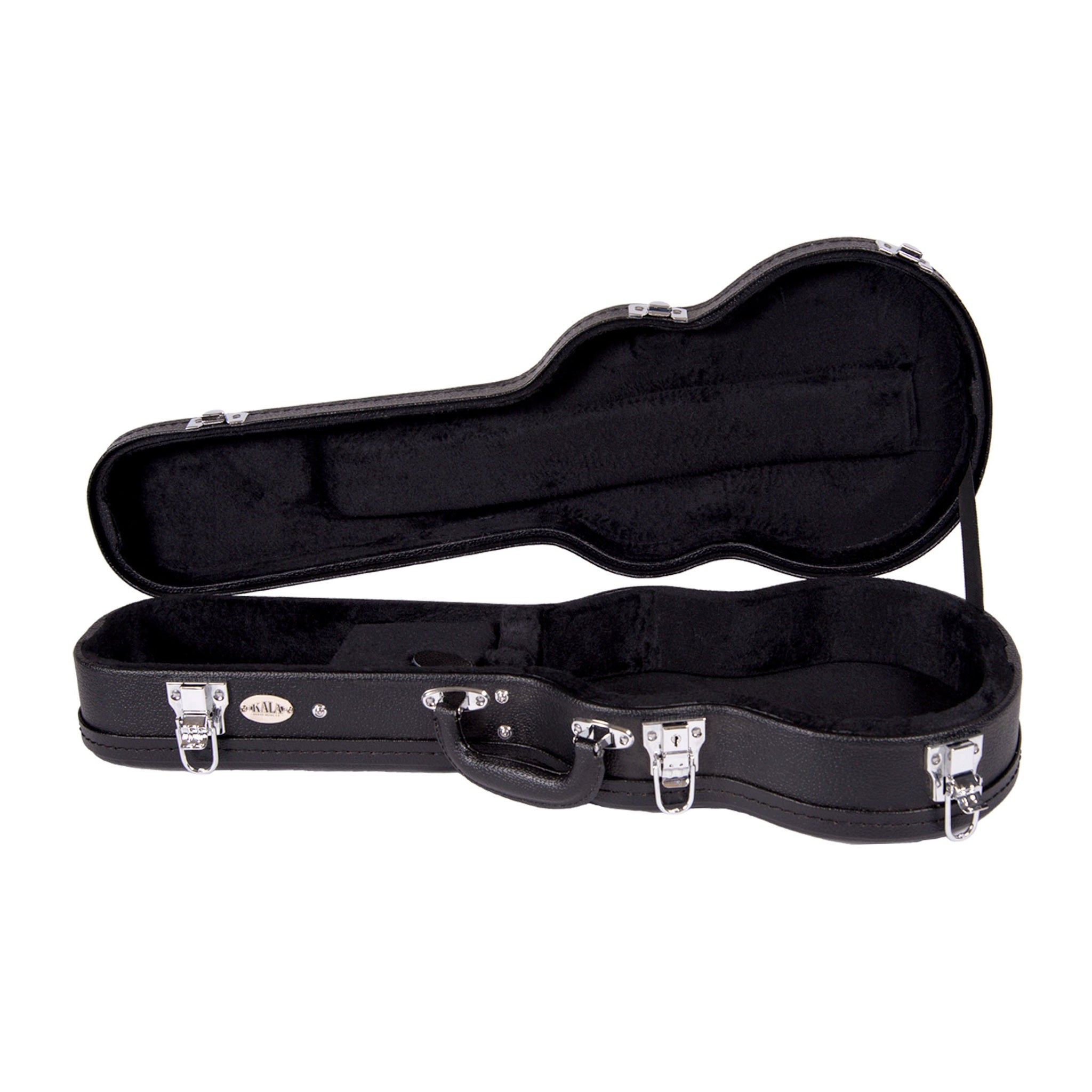 Kala Black Archtop Ukulele Hardcase - BCT-AT