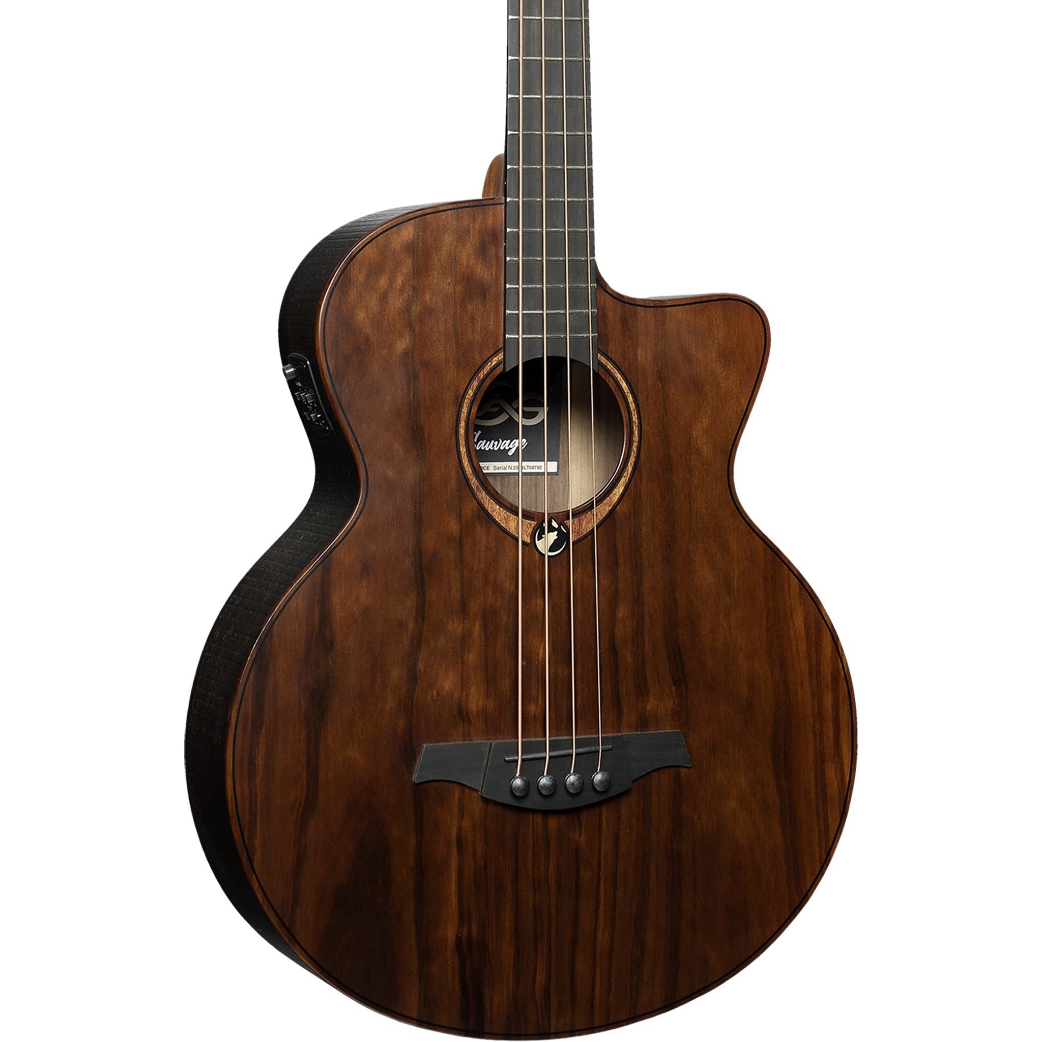 LAG Sauvage BCE Acoustic-Electric Bass Guitar